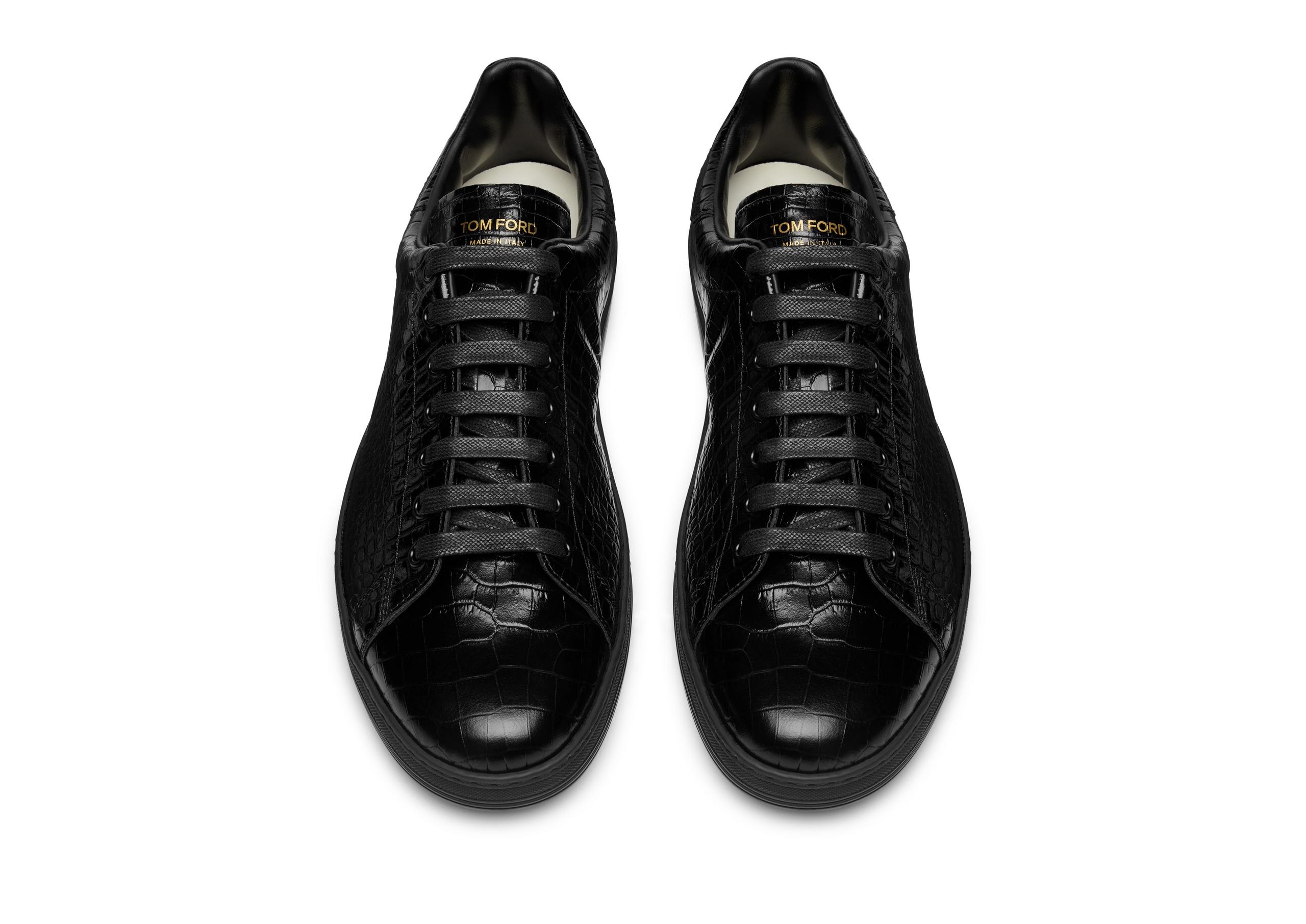 PRINTED ALLIGATOR WARWICK SNEAKER - 2