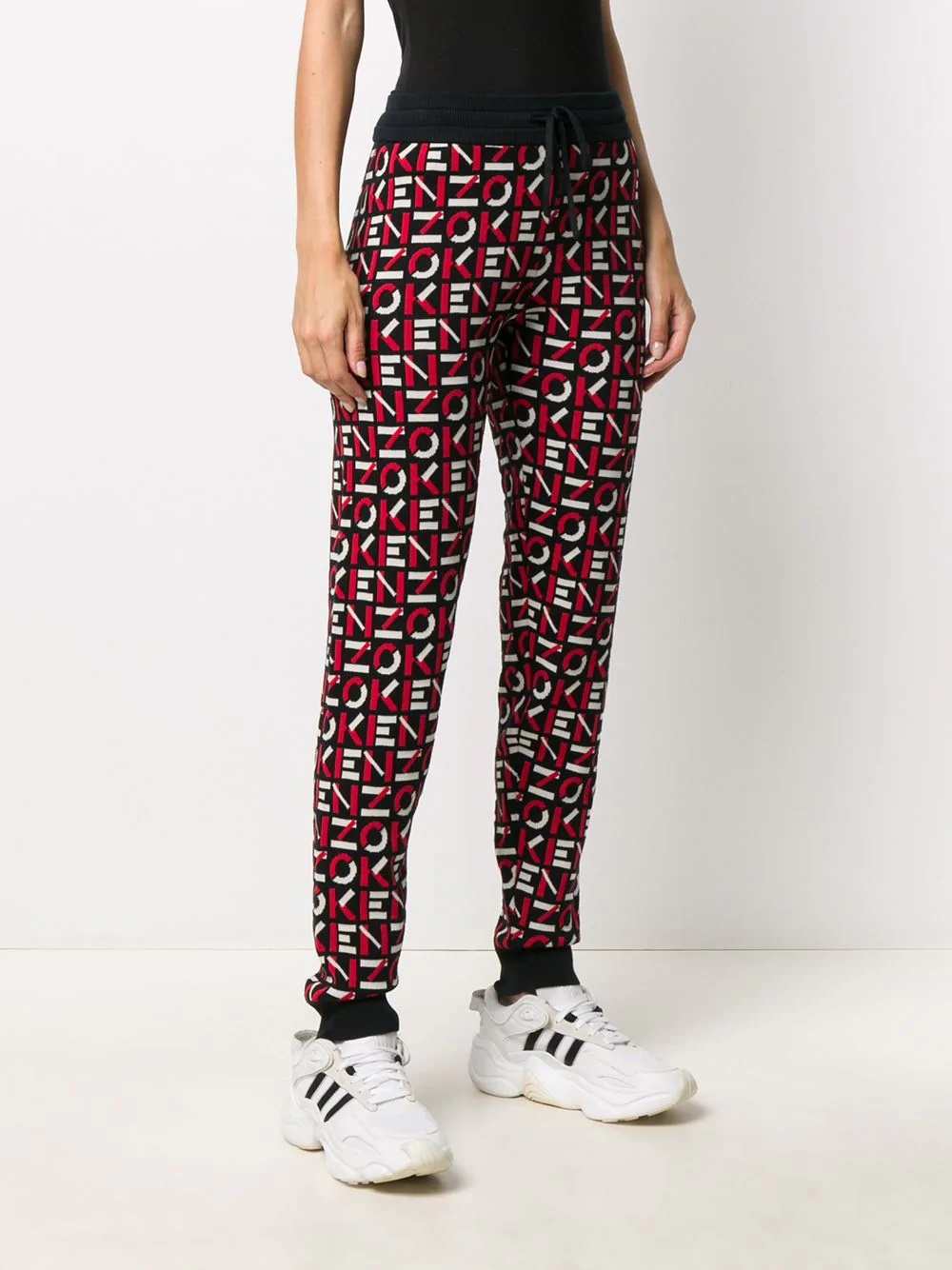 logo-print track pants - 3