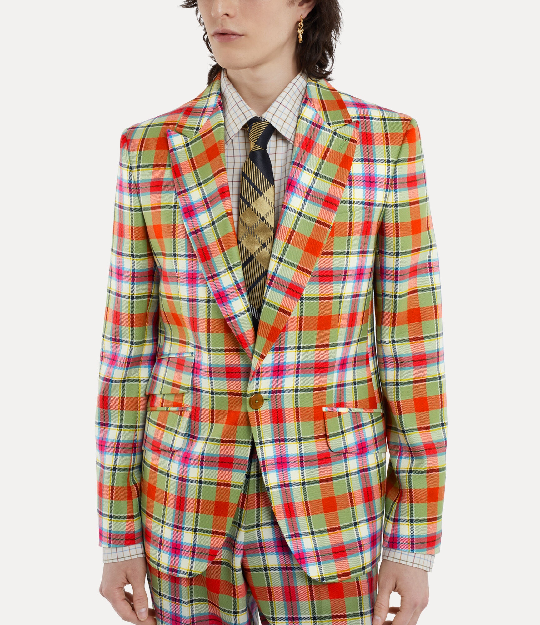 ONE BUTTON JACKET - 5