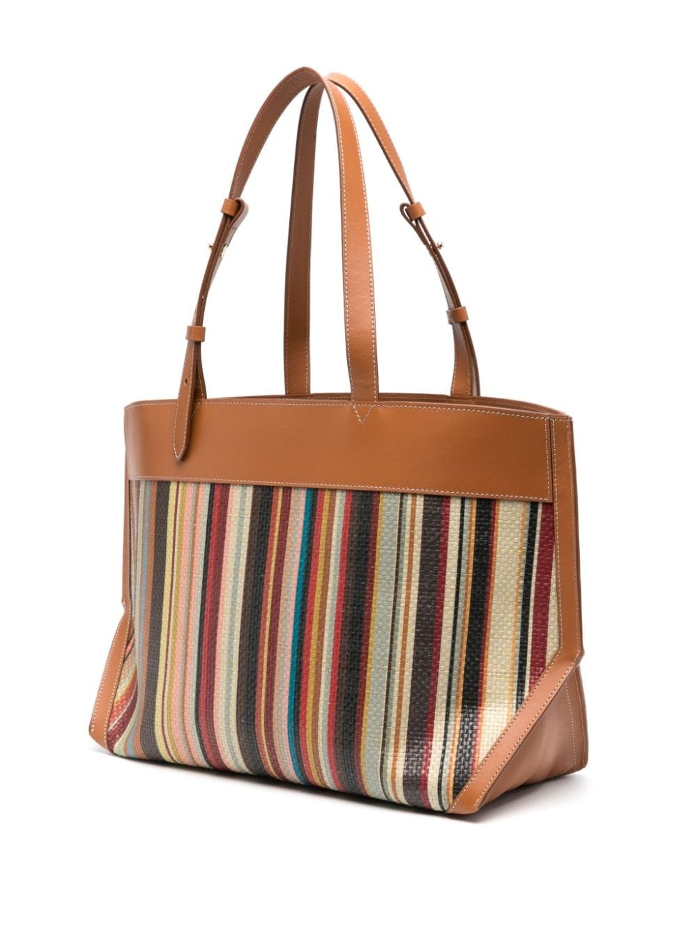 Artist-stripe tote bag - 3