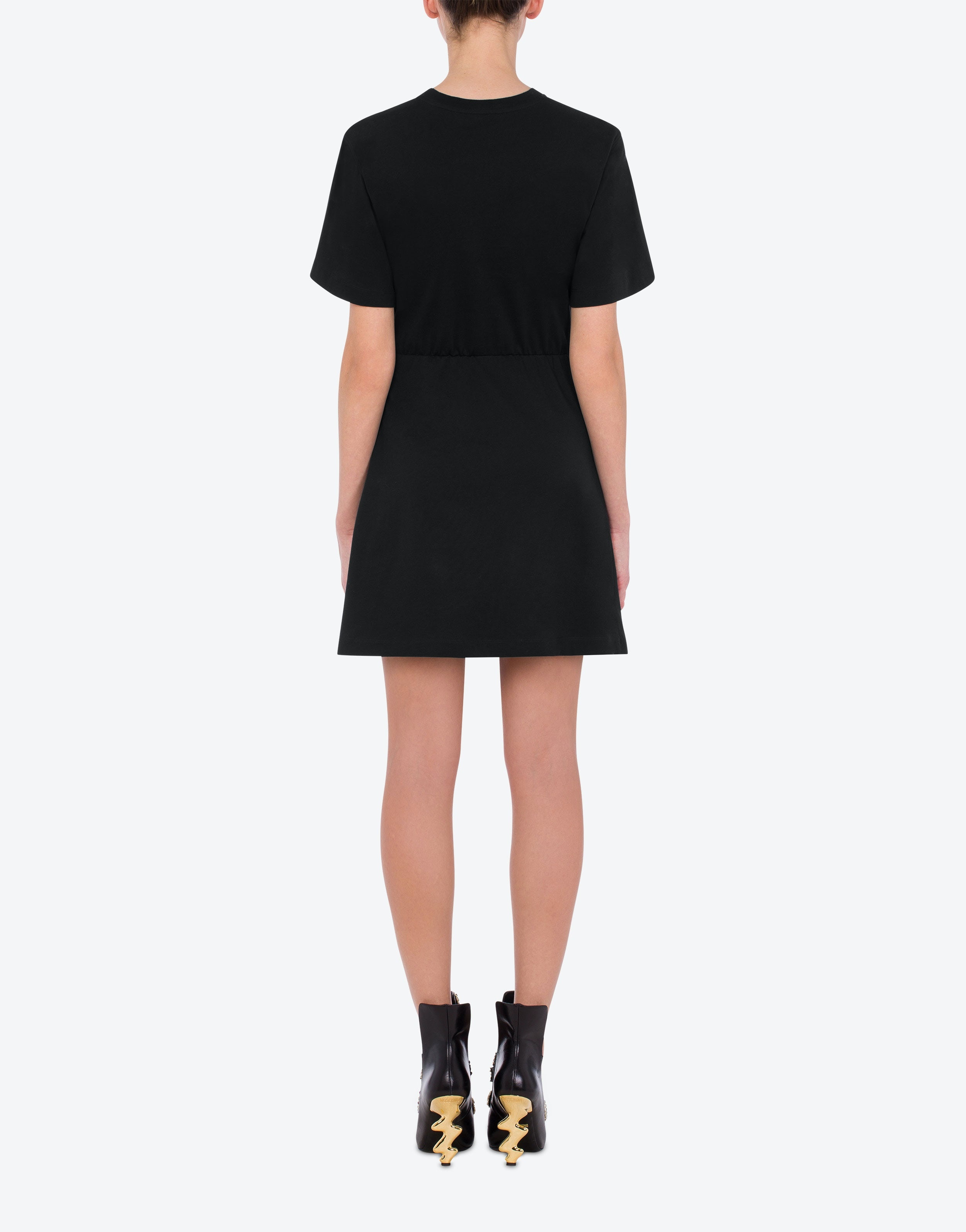 JEWEL FLOWER ORGANIC JERSEY DRESS - 3