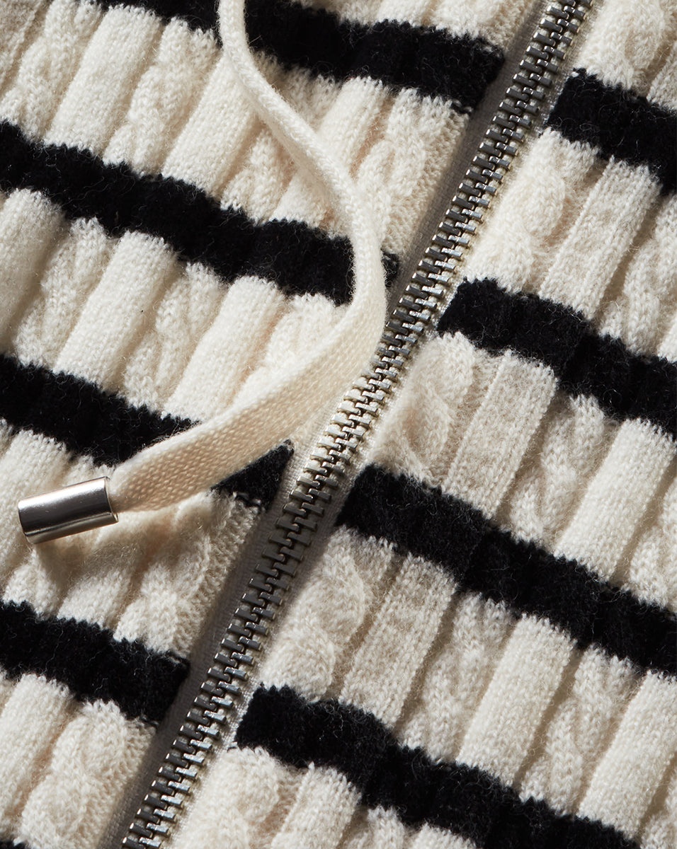 BUNNY CASHMERE HOODIE DICKEY - 3