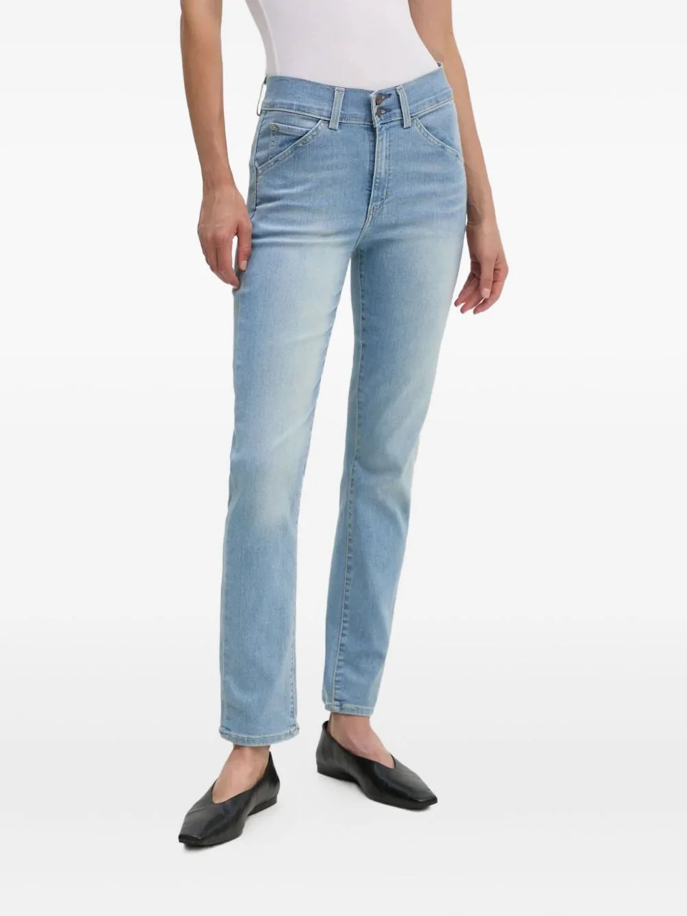 belt-loop jeans - 1