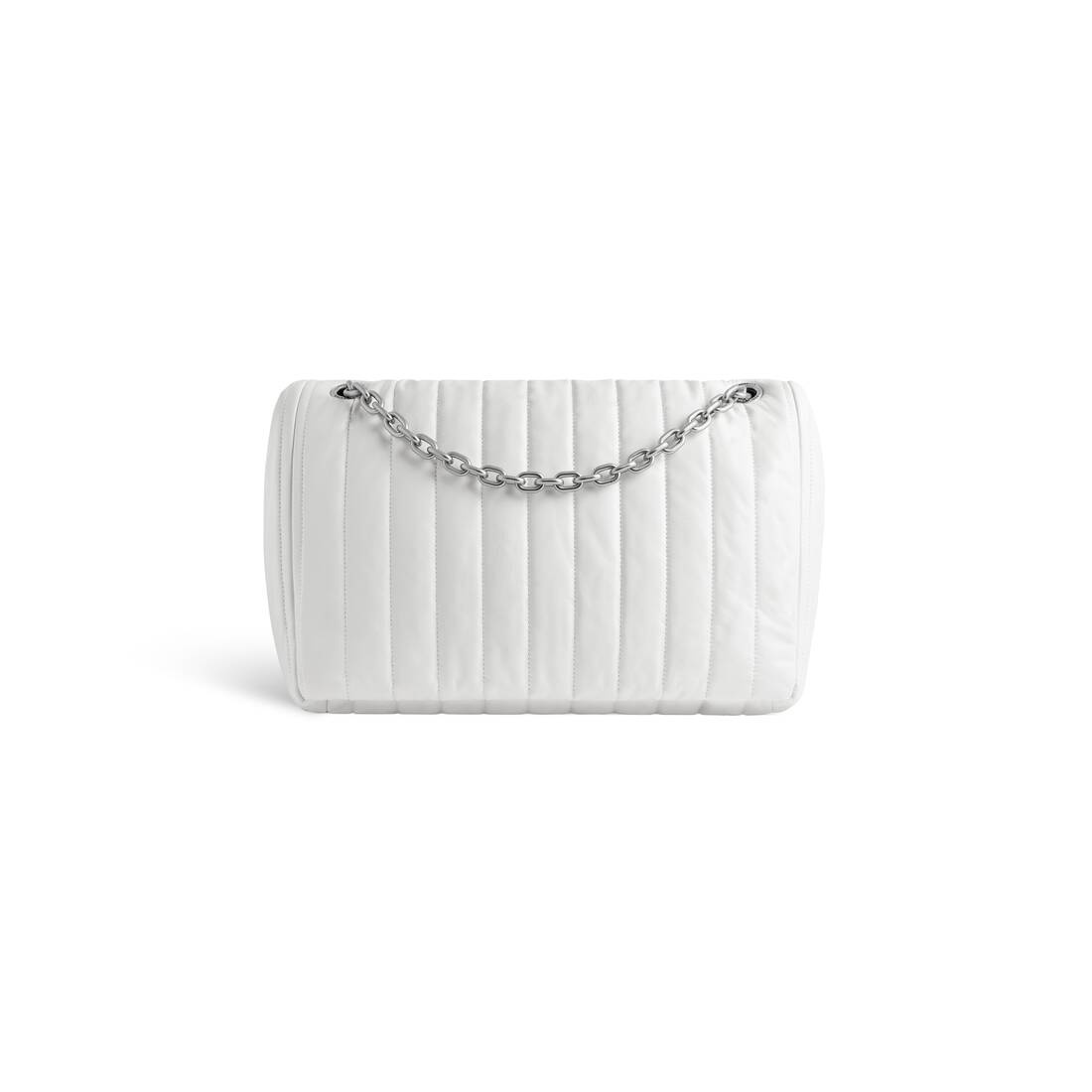 Women's Monaco Medium Chain Bag Quilted in Off White - 4