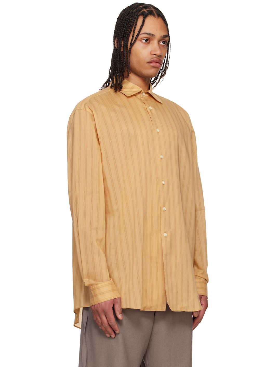 Yellow Vintage Lawn Shirt - 2