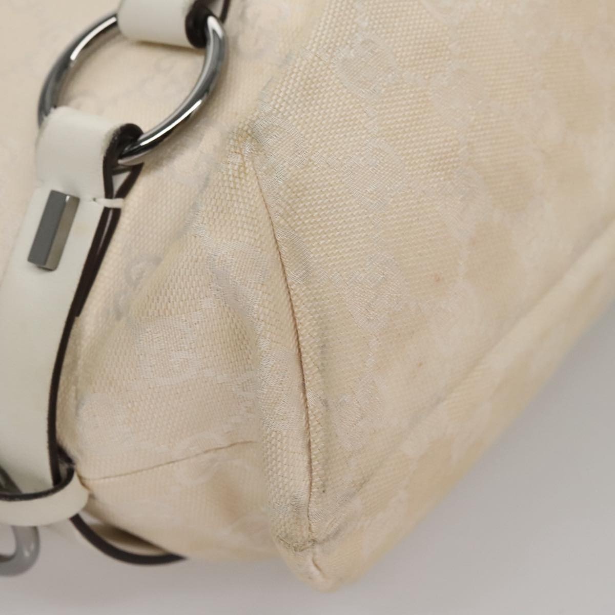 GUCCI GG Canvas Tote Bag White - 12
