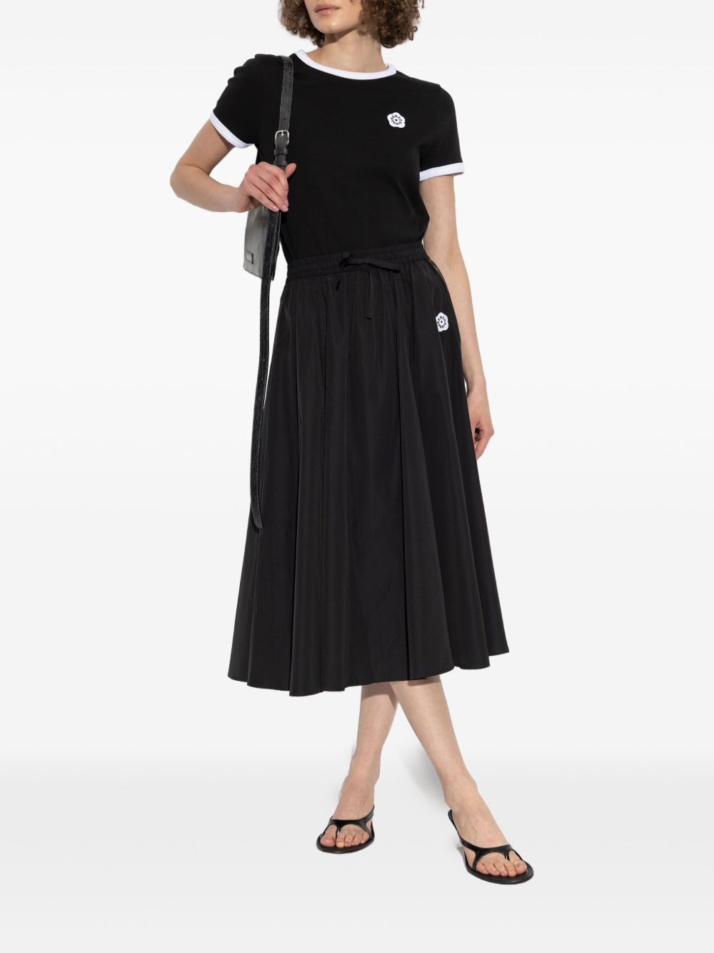 Boke Flower 2.0 midi skirt - 2
