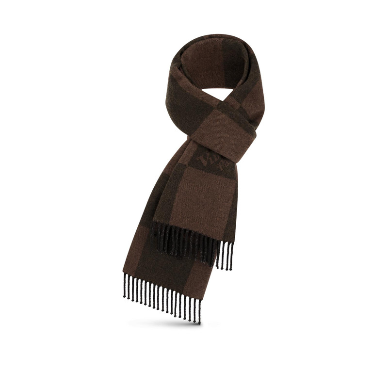 Giant Damier Scarf 3