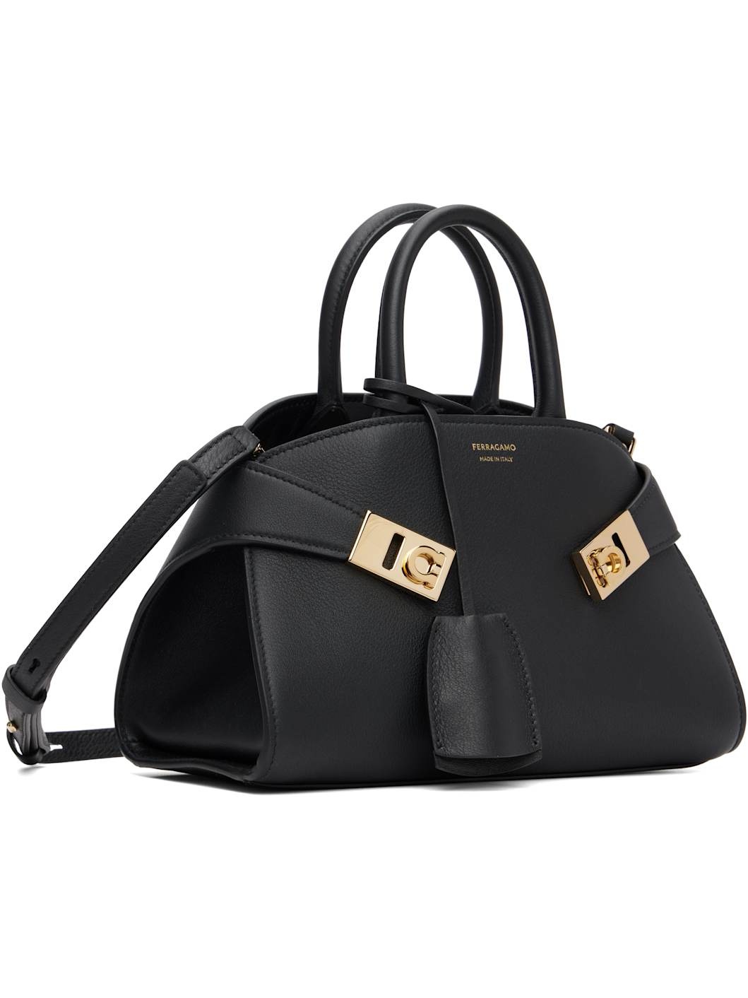 Black Mini Hug Bicolor Bag - 2