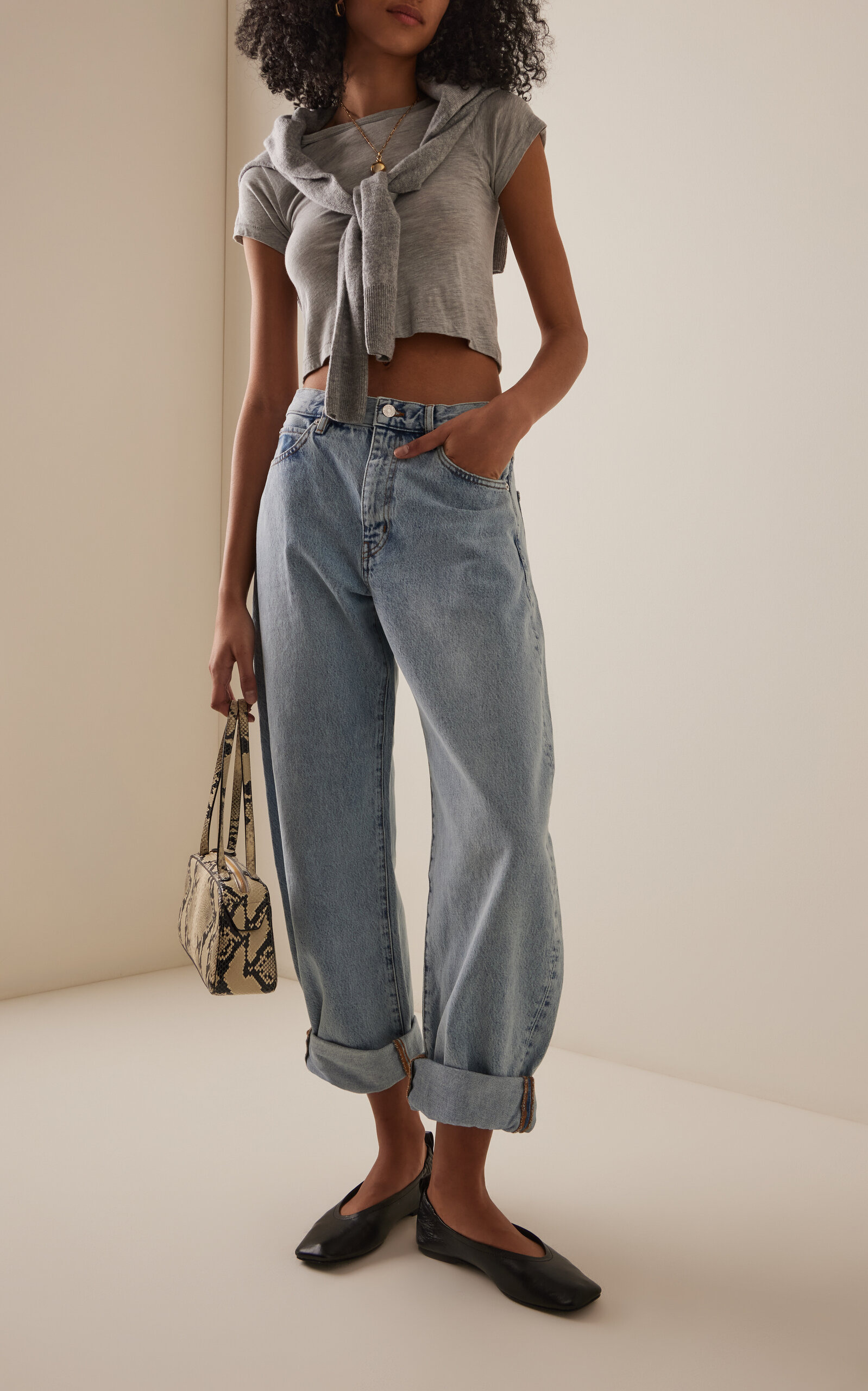The Bubble Rigid High-Rise Jeans medium wash - 2