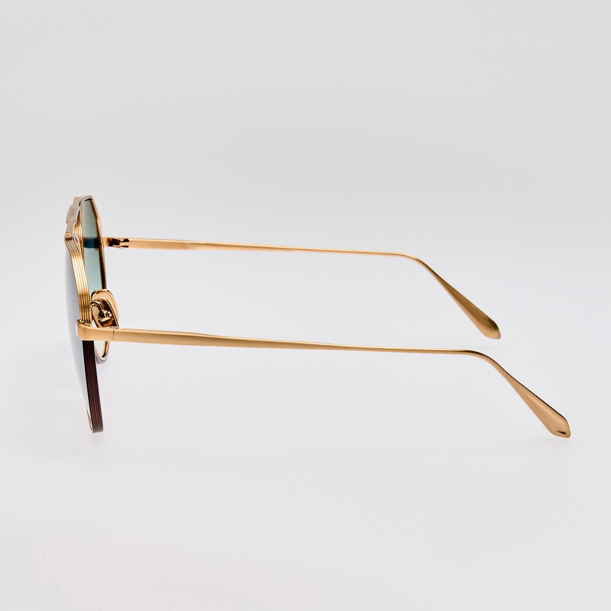 Bayer Sunglasses in Aqua and Gold - 6