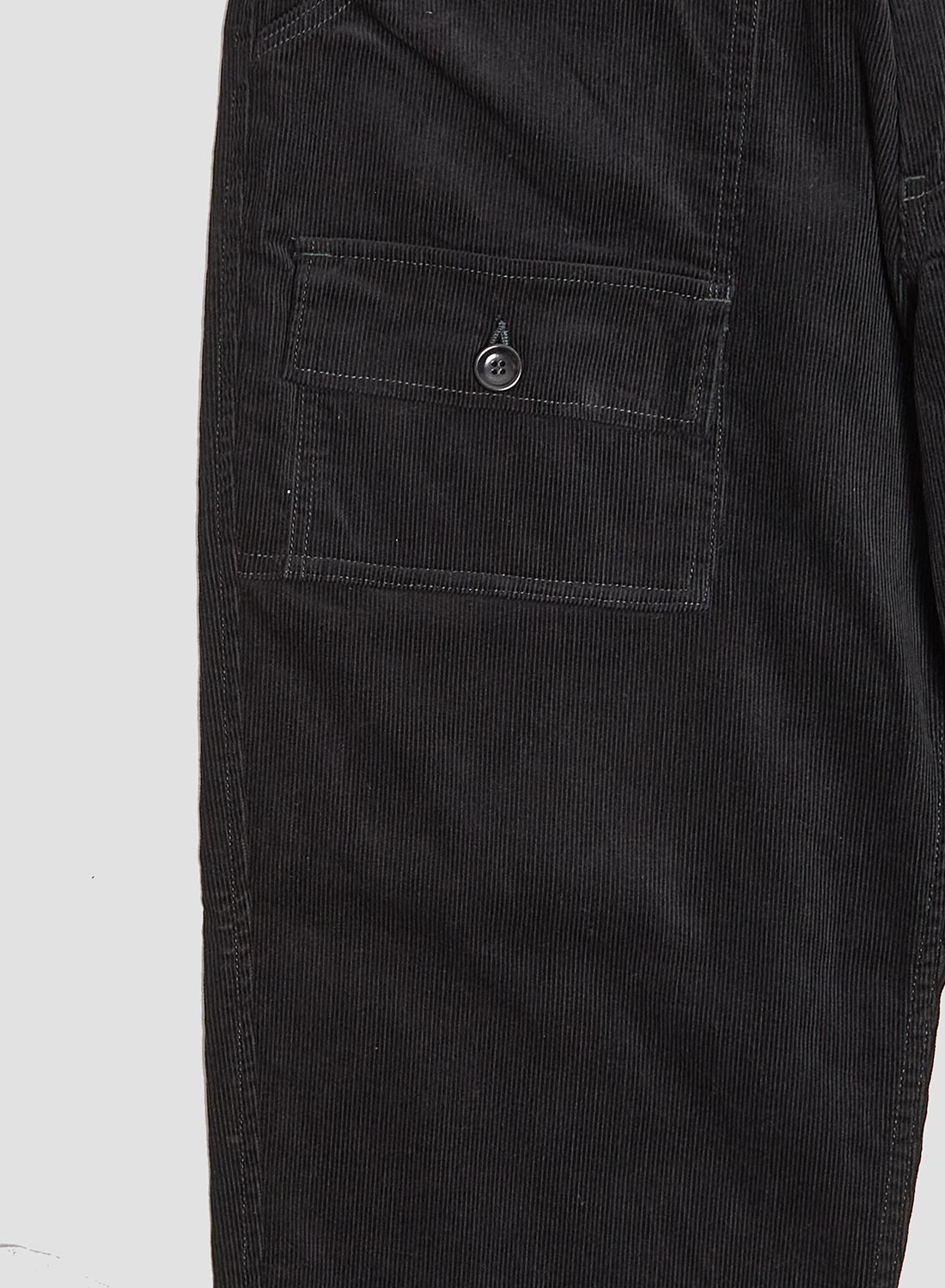 FOB Factory Corduroy Bush Pants Black - 4