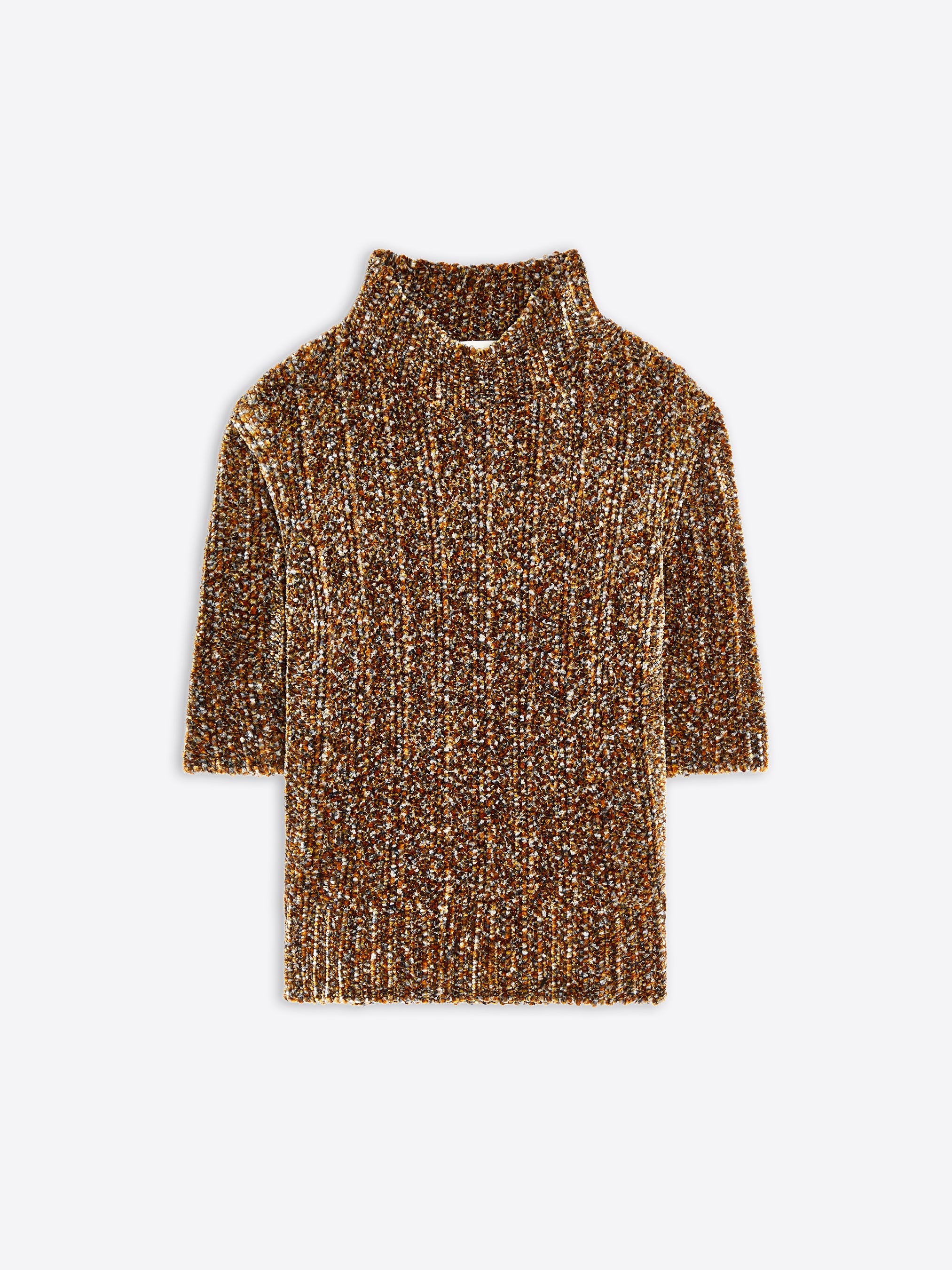 SHORT SLEEVED SWEATER - 1