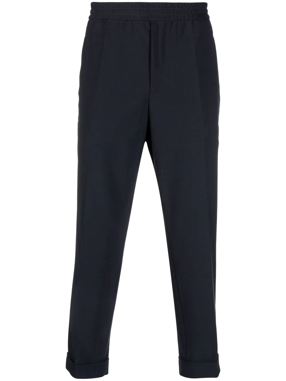 tapered cropped trousers - 1