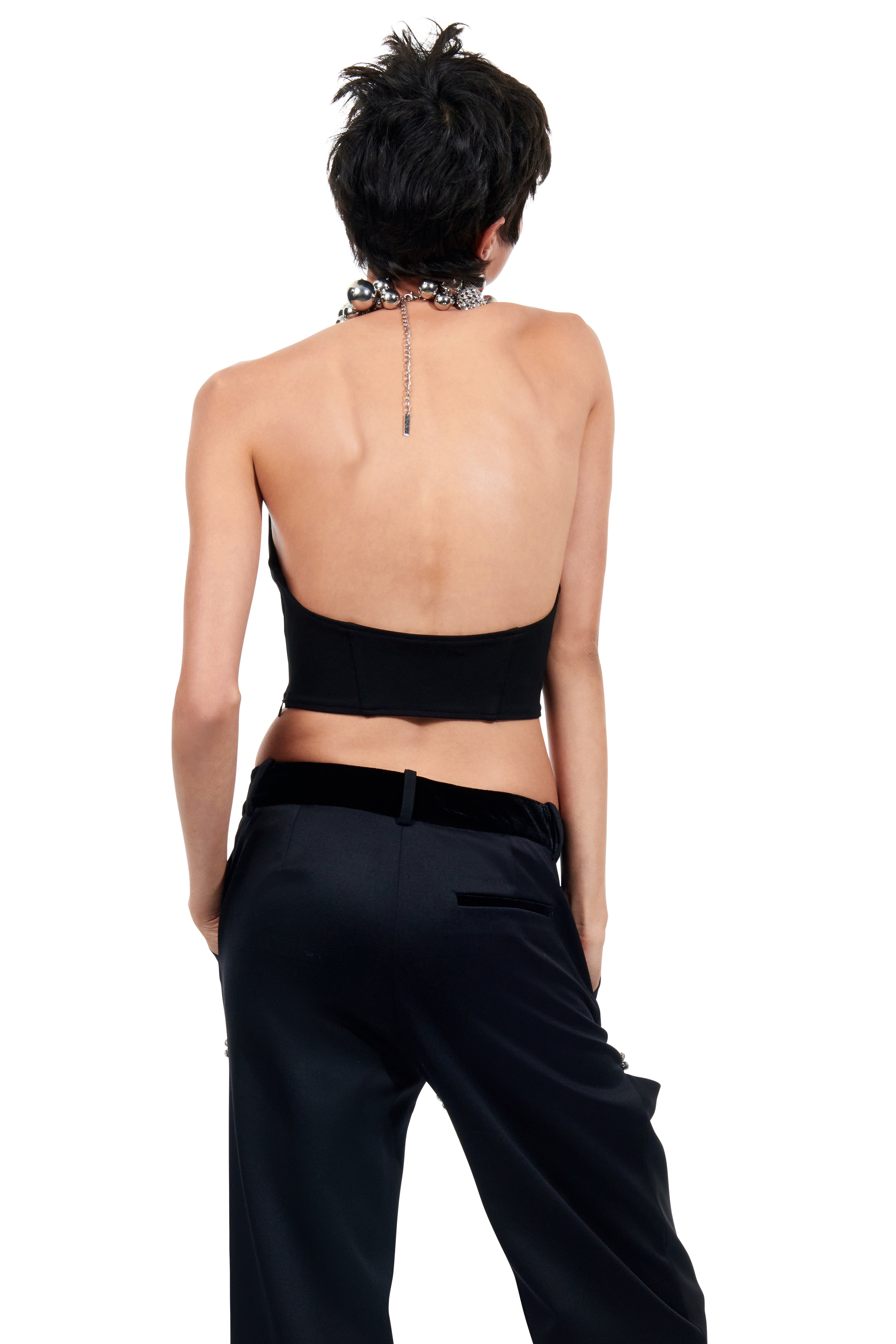 GRAPE CLUSTER HALTER TOP - 2