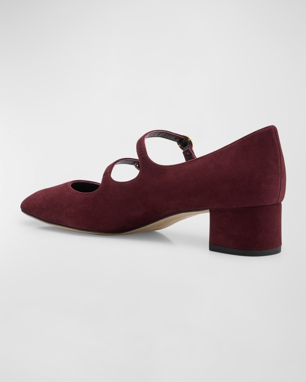 Benni Suede Mary Jane Ballerina Pumps - 4