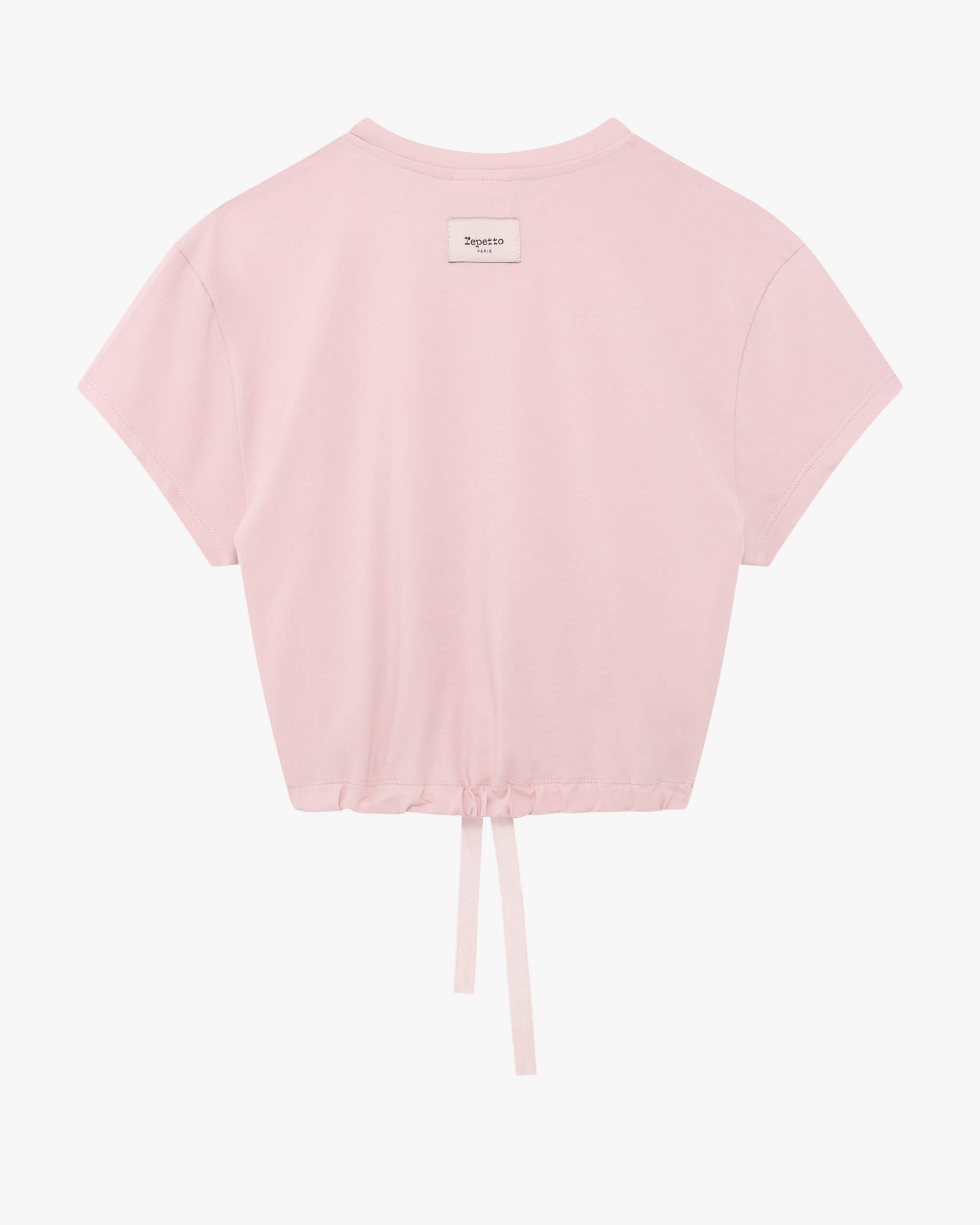 SATIN RIBBON CROP TOP - 2
