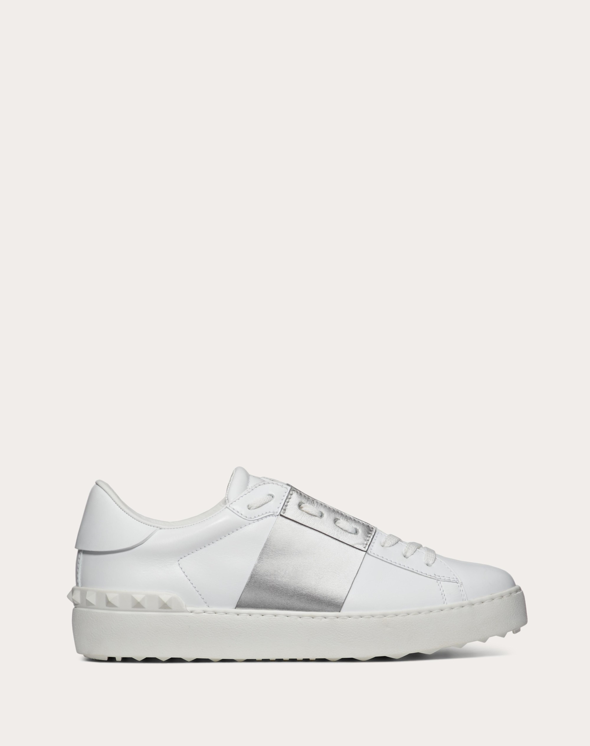 OPEN SNEAKER WITH METALLIC STRIPE - 1