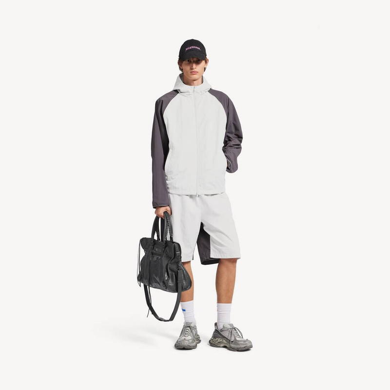 BALENCIAGA Men's Tracksuit Shorts in Light Grey outlook
