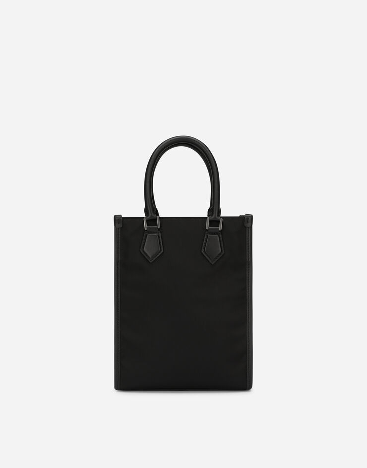 Small nylon bag with rubberized logo - 4