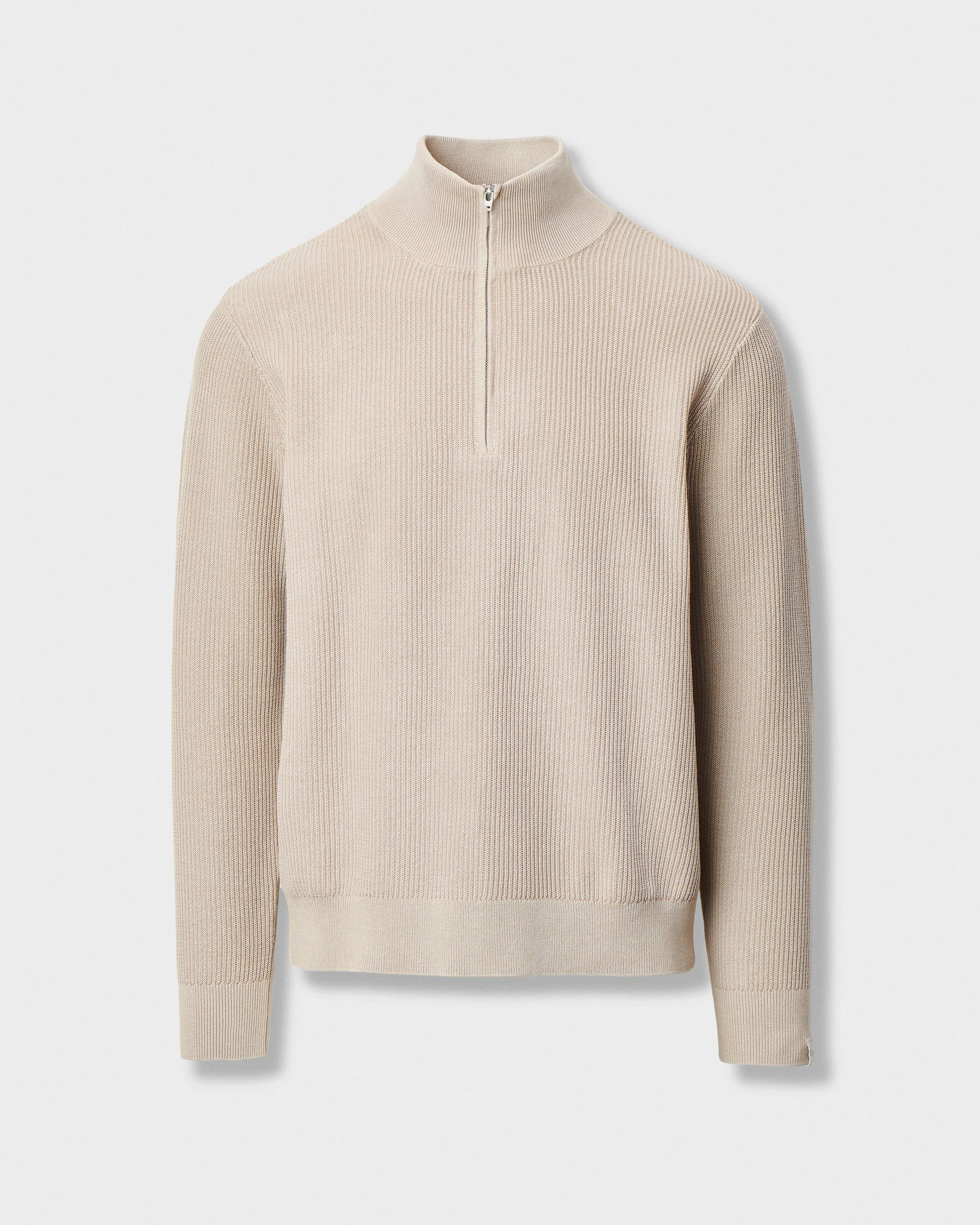 Caden Quarter-Zip Sweater - 1