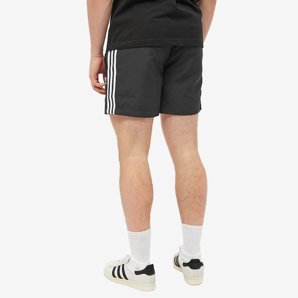 Adidas 3 Stripe Swim Shorts - 3