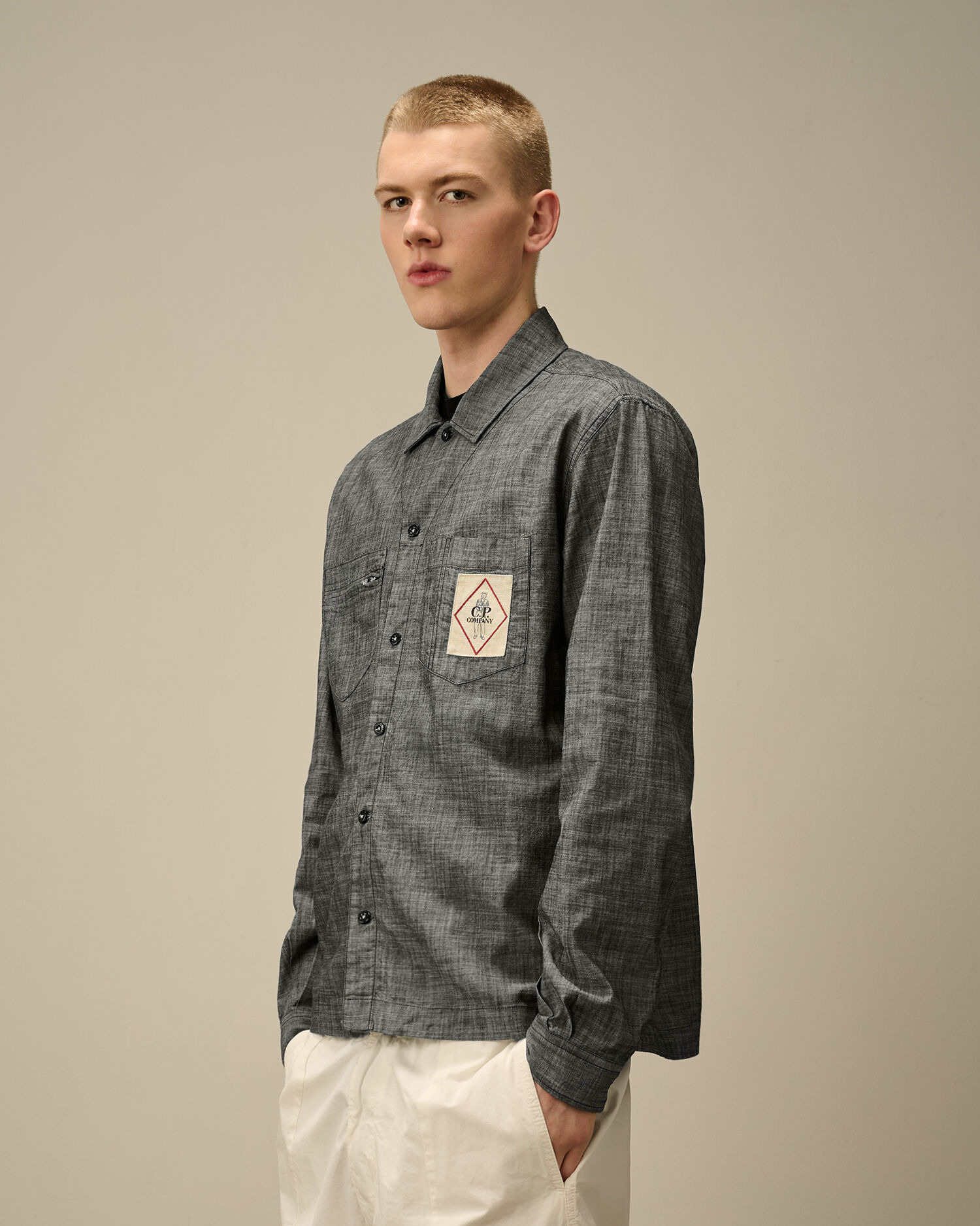 Chambray Longsleeve Shirt - 4