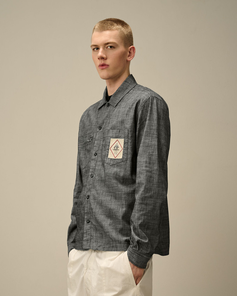Chambray Longsleeve Shirt 4