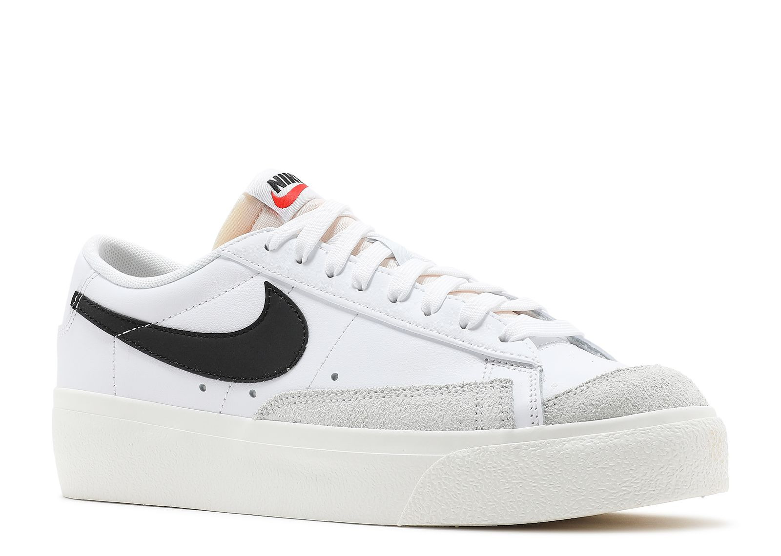 WMNS BLAZER LOW PLATFORM 'WHITE BLACK' - 2