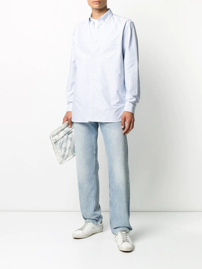 Golden Goose striped long-sleeve shirt outlook