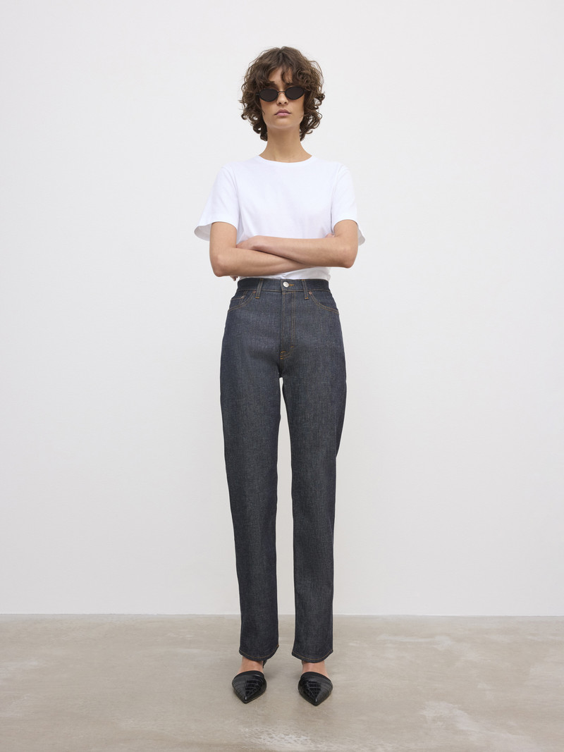 Straight leg denim 1