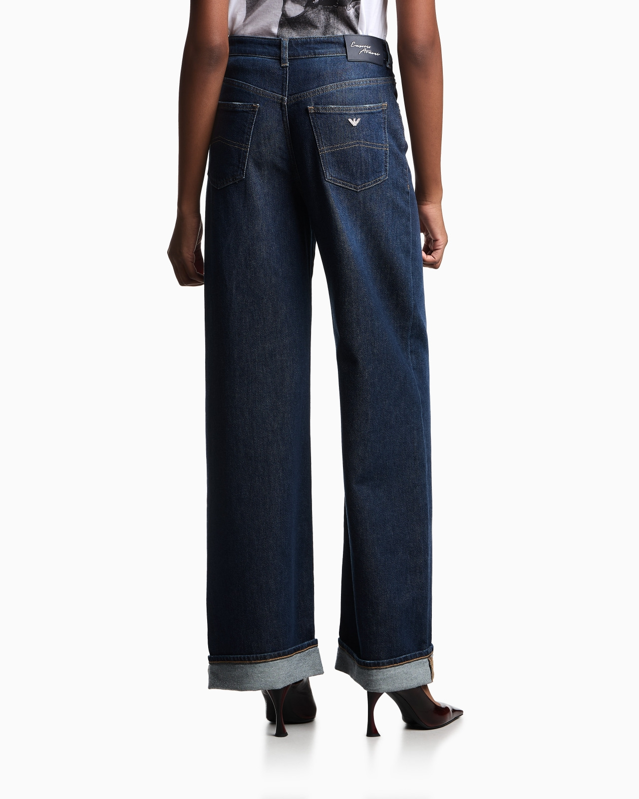 J8B RELAXED-FIT, VINTAGE-LOOK DENIM JEANS - 3