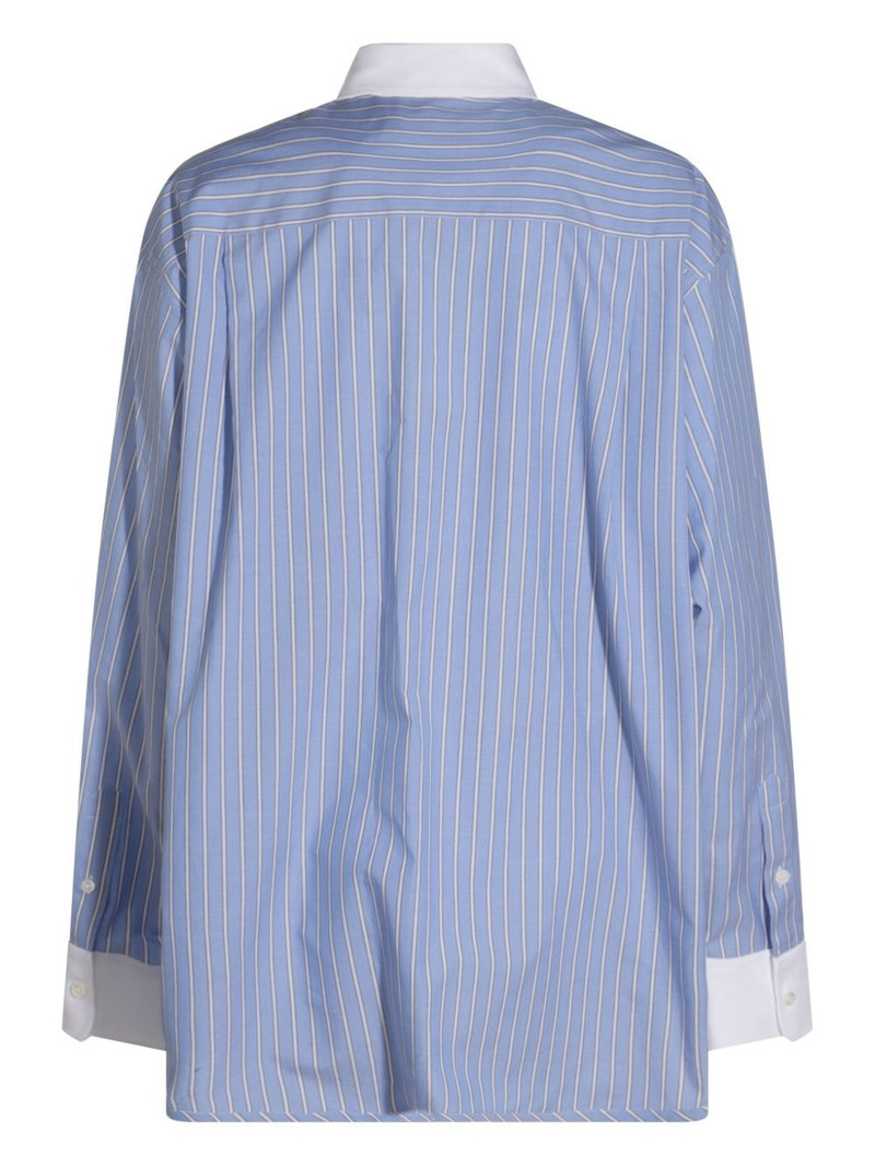 Marni striped poplin shirt outlook