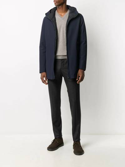 Canali V-neck long-sleeved jumper outlook