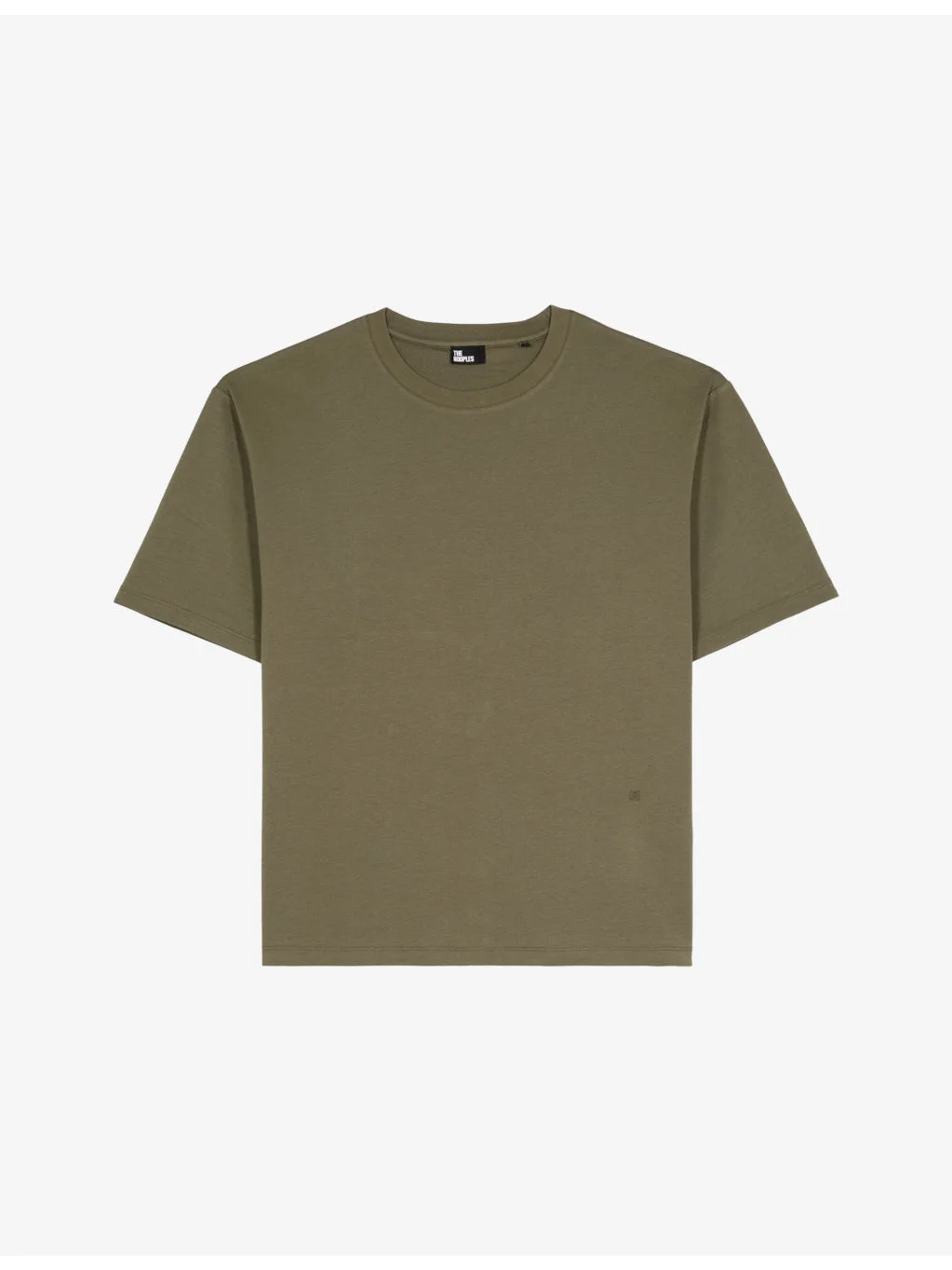 Crewneck Regular-Fit Short-Sleeve Cotton T-Shirt - 1