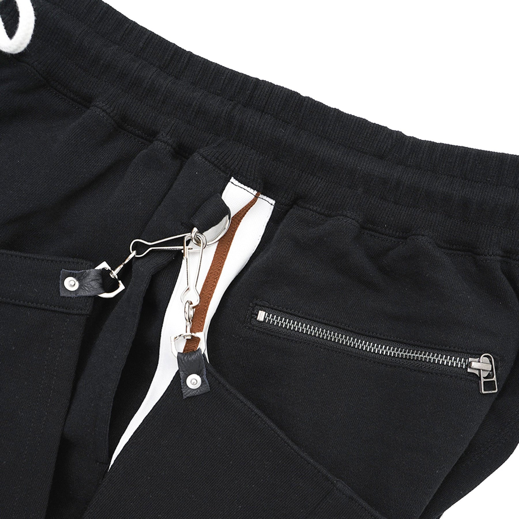 BONDAGE SWEAT PANTS / BLK - 8