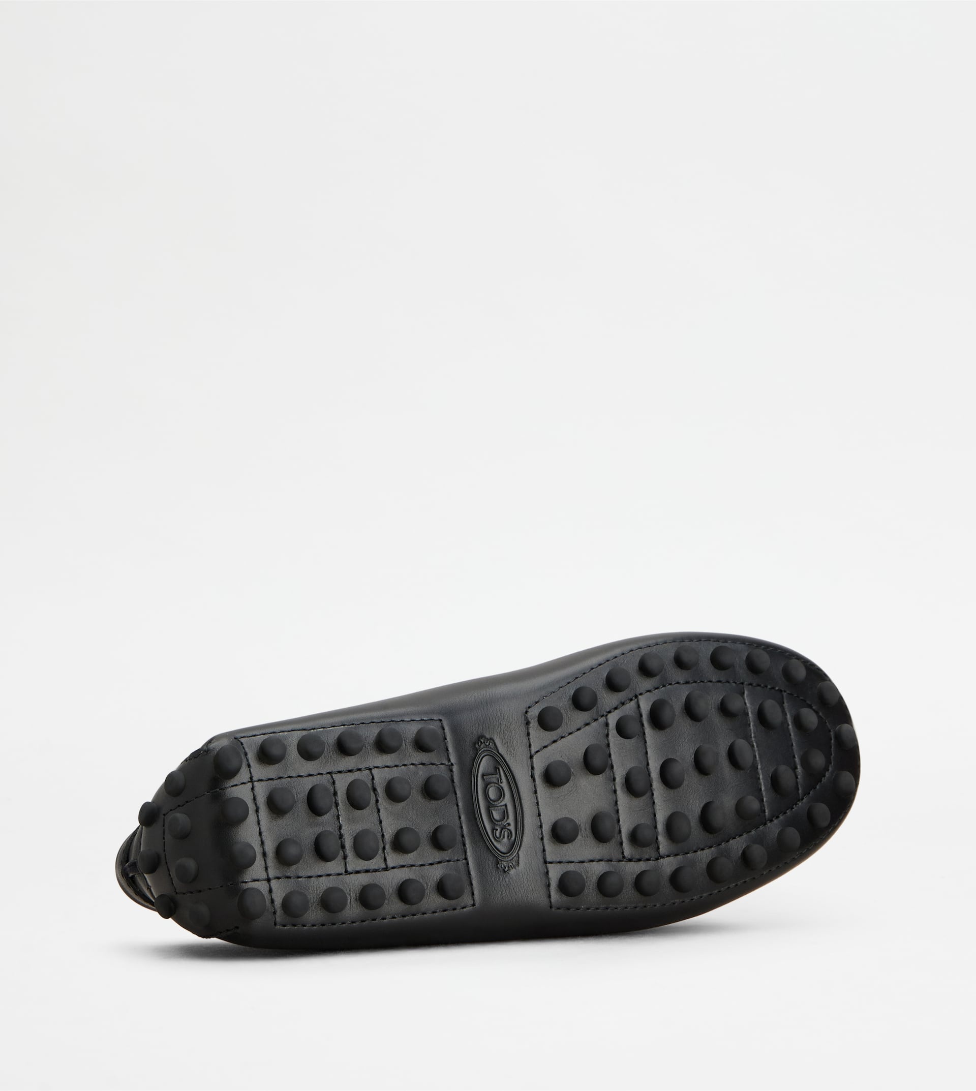 GOMMINO DRIVING SHOES IN LEATHER - BLACK - 5