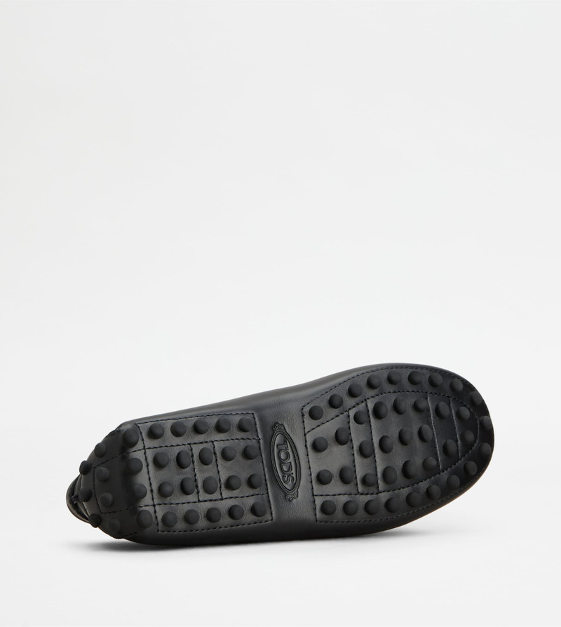 GOMMINO DRIVING SHOES IN LEATHER - BLACK 5