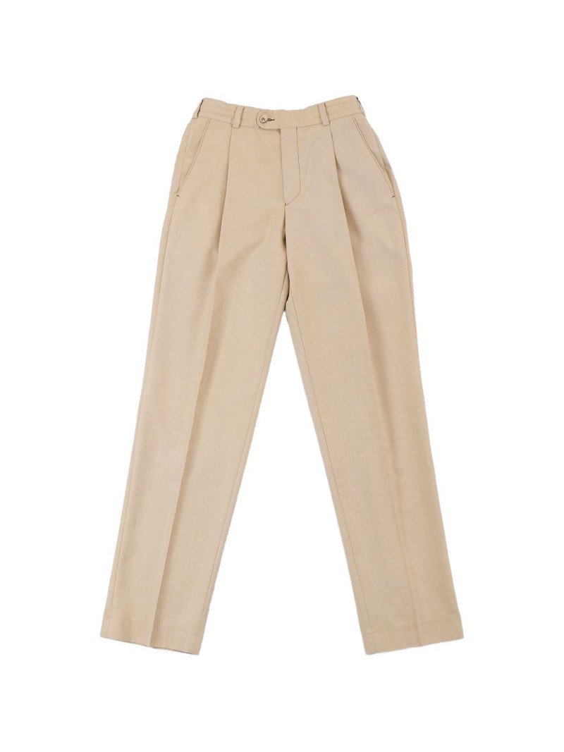 Upcycled pleated trousers 1