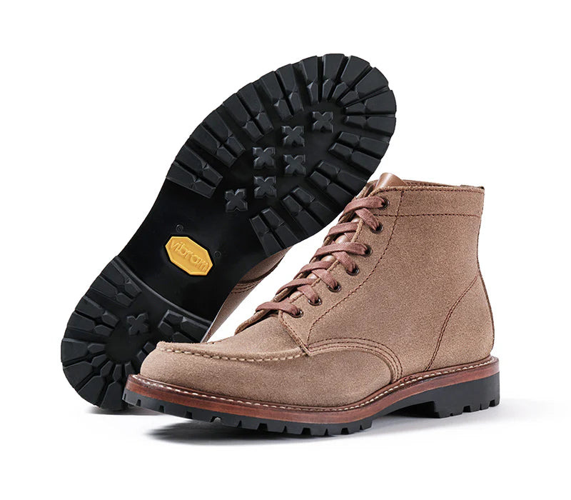 PRE-SALE LK-047 Chapman Boots Horween CXL Natural Roughout - 2