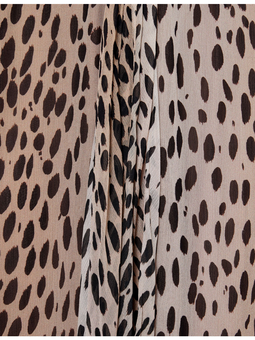 Meera Graphic-Pattern Chiffon Maxi Dress - 6