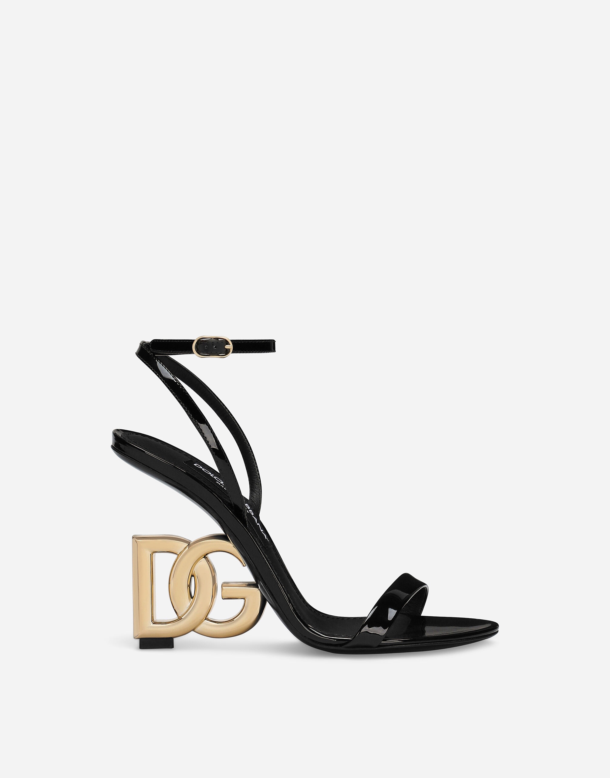 Patent leather sandals - 1