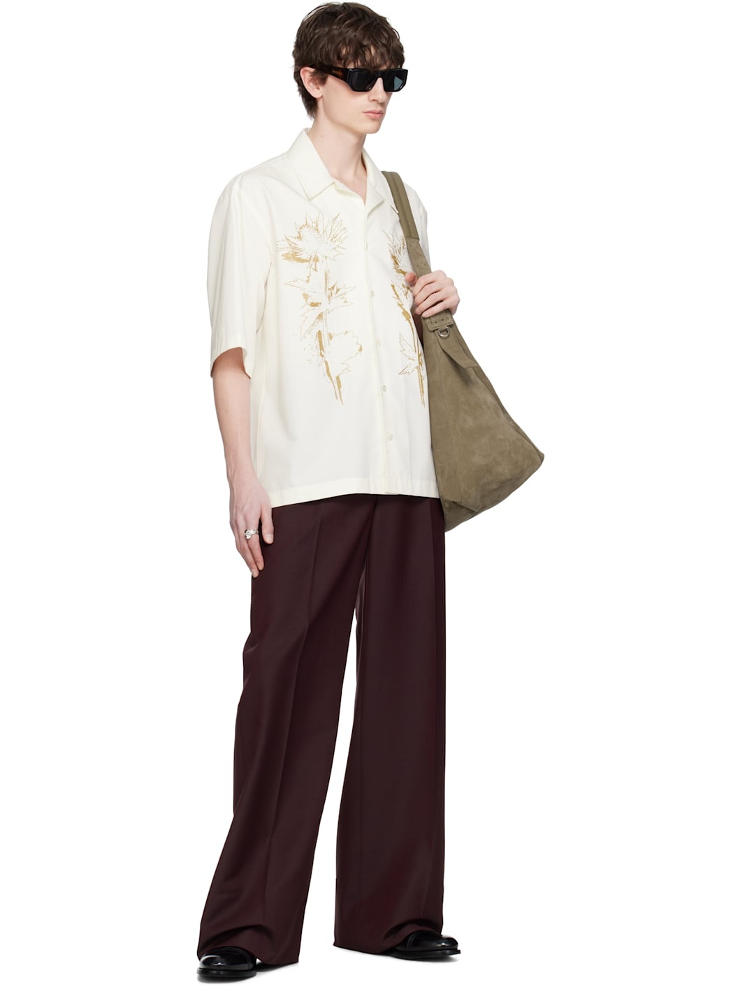 Off-White Thistle Print Shirt - 5