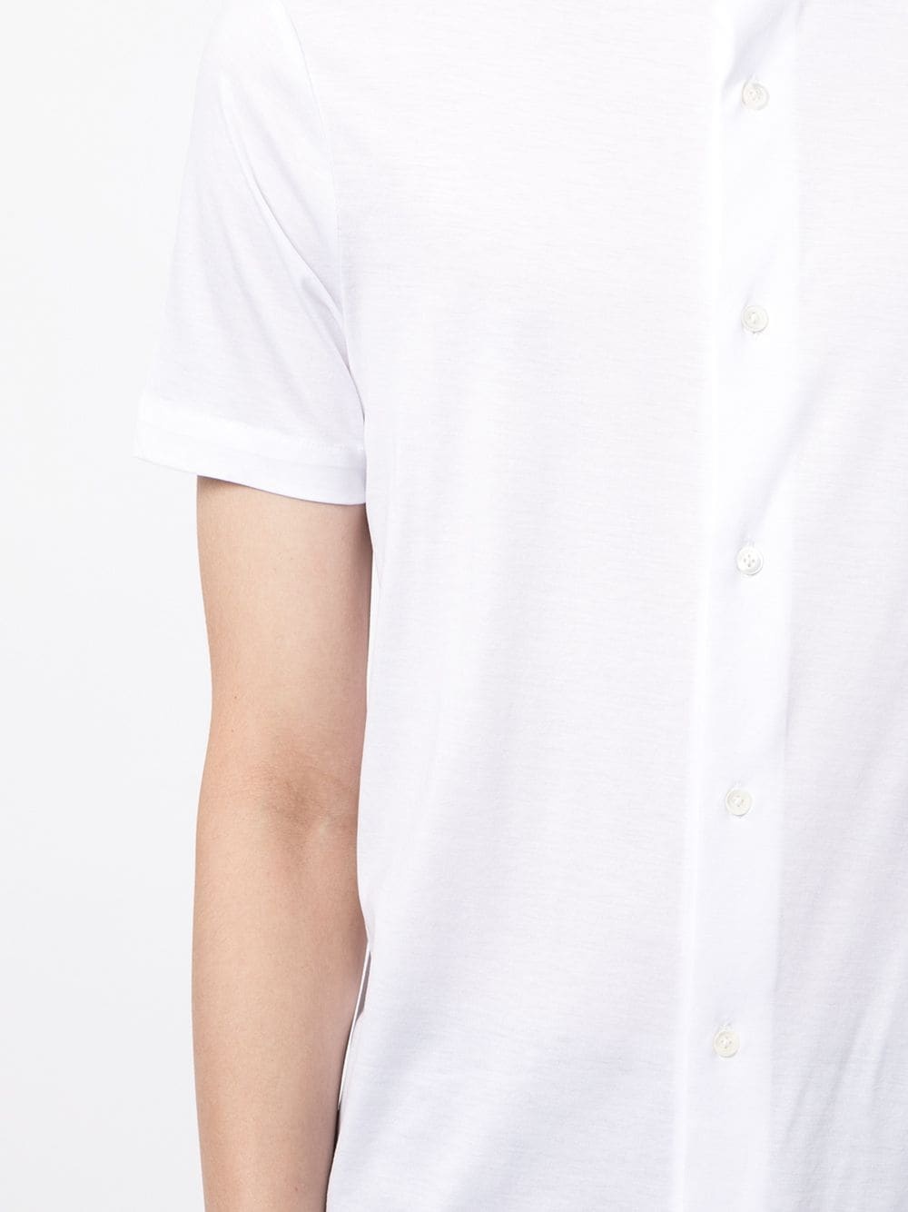 short-sleeve poplin shirt - 5
