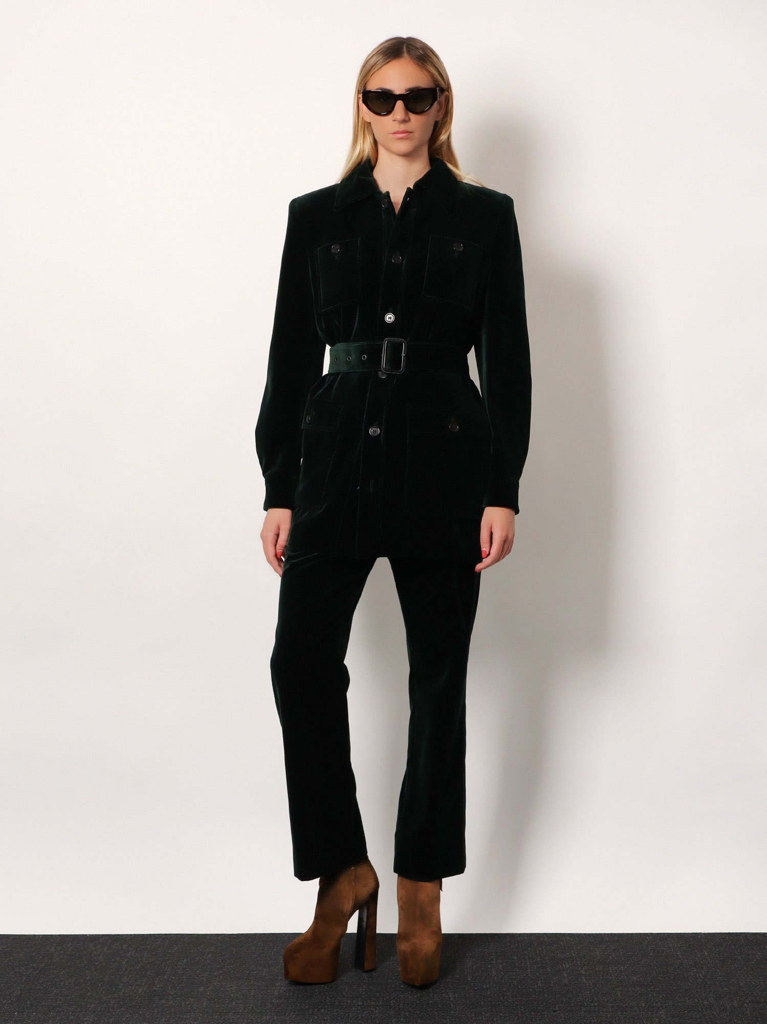 Sahariana Velvet Blazer - 2
