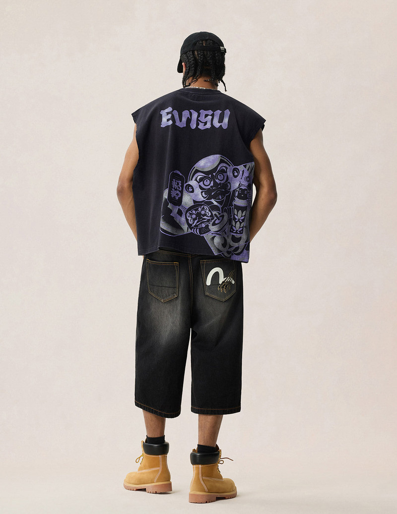 Japanese Toys Kite Print Tank Top 6