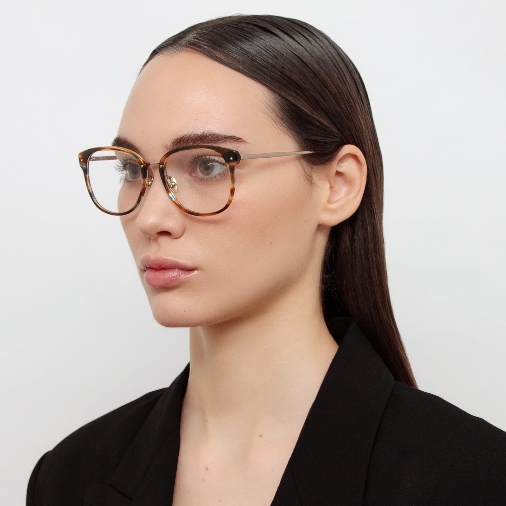 Men's Cyrus D-Frame Optical in Earth Horn - 3
