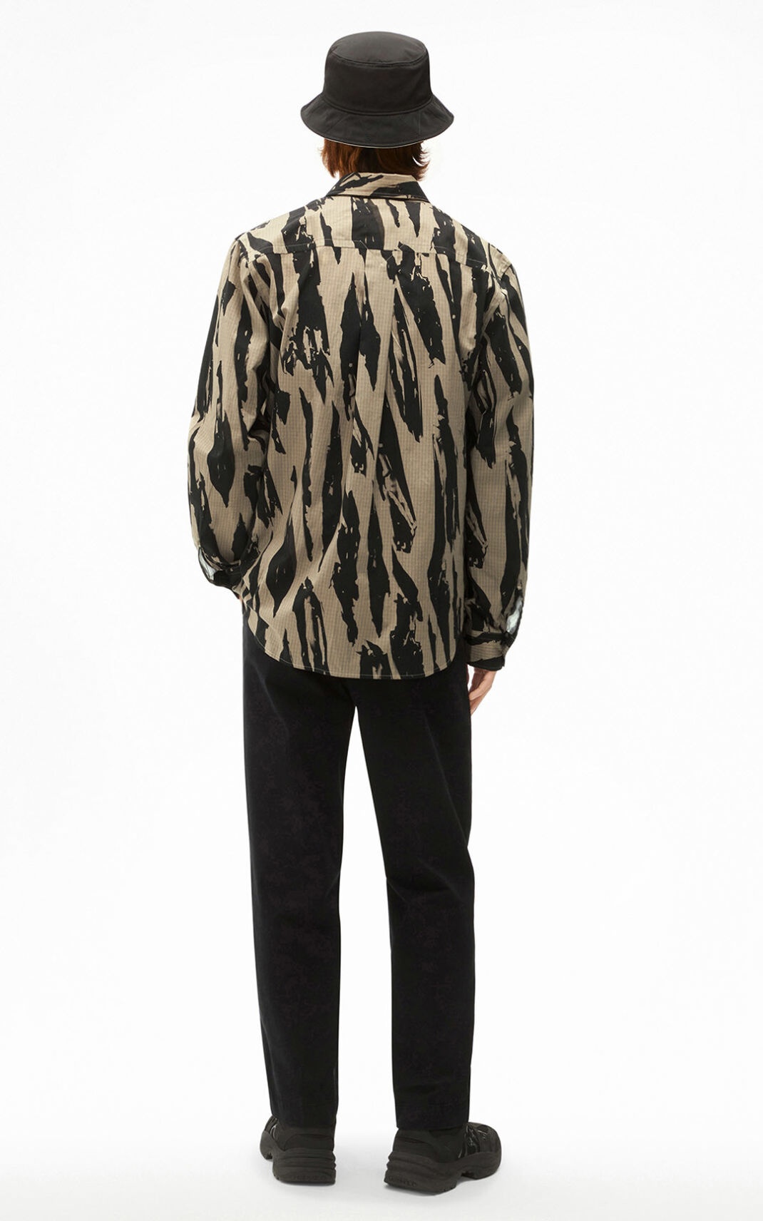 'Pleat Camo' casual shirt - 4