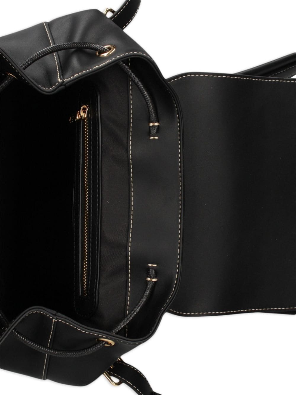 logo-engraved backpack - 5
