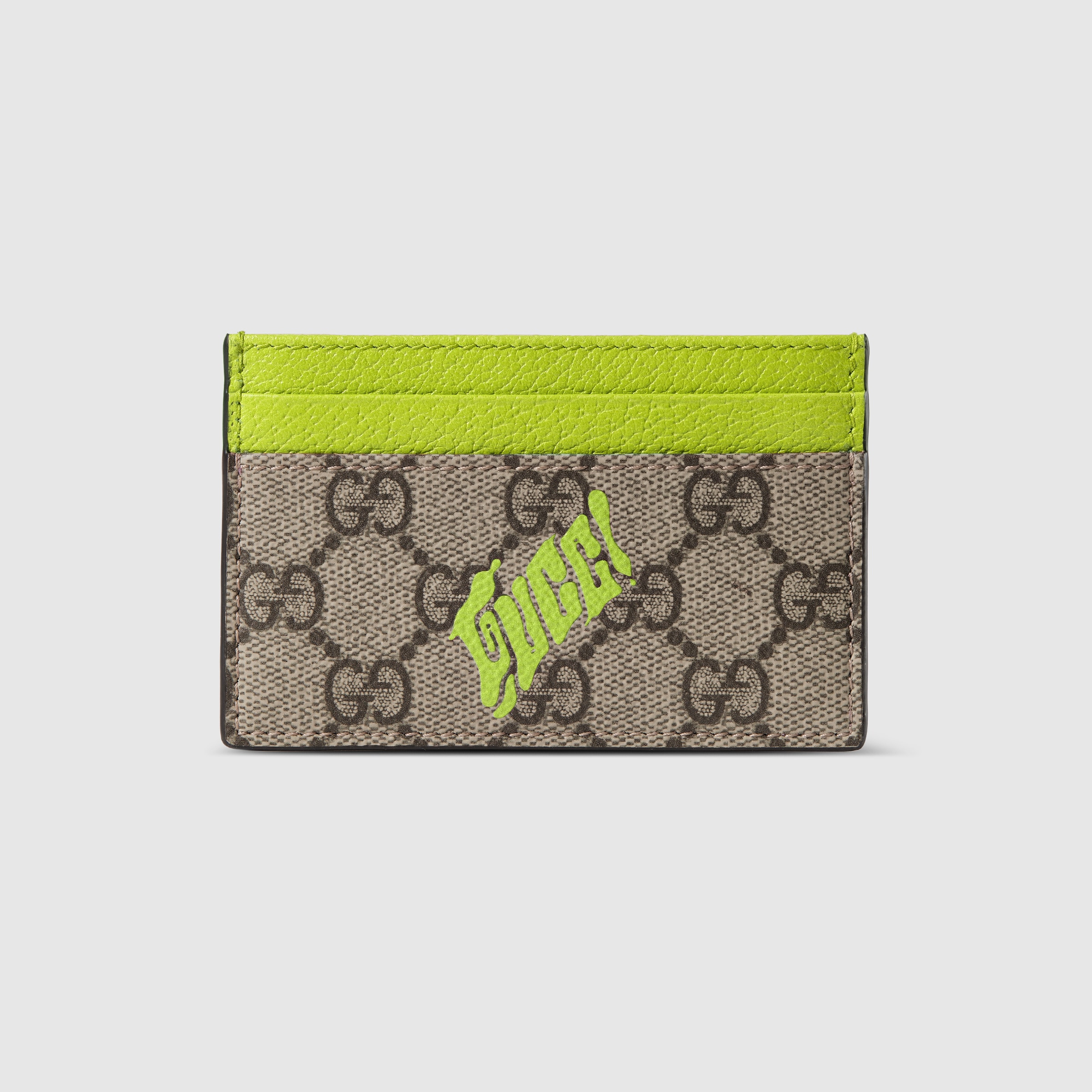 Bi-color GG Monogram card case - 4